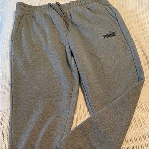 Puma -Mens Gray Jogger Sweatpants - *New with tags *Drawstring*Pockets